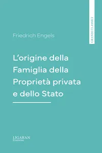 L'origine della Famiglia della Proprietà privata e dello Stato_cover