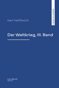 Der Weltkrieg, III. Band_cover