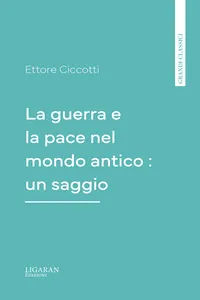 La guerra e la pace nel mondo antico : un saggio_cover