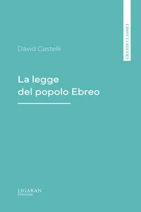 La legge del popolo Ebreo_cover