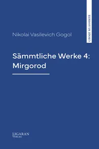 Sämmtliche Werke 4: Mirgorod_cover
