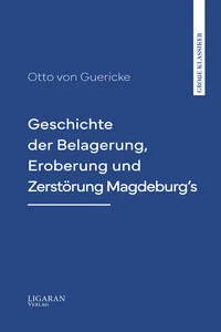Geschichte der Belagerung, Eroberung und Zerstörung Magdeburg's_cover