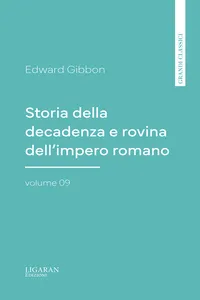 Storia della decadenza e rovina dell'impero romano, volume 09_cover
