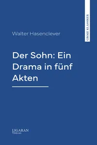 Der Sohn: Ein Drama in fünf Akten_cover
