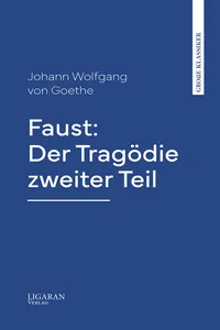 Faust: Der Tragödie zweiter Teil_cover