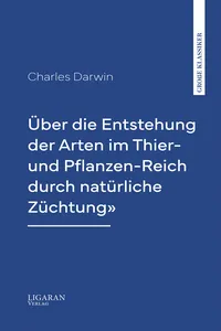 Über die Entstehung der Arten im Thier- und Pflanzen-Reich durch natürliche Züchtung"_cover