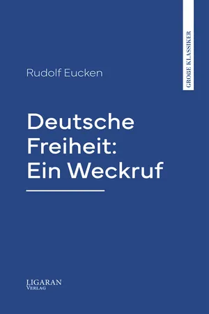 Deutsche Freiheit: Ein Weckruf