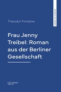 Frau Jenny Treibel: Roman aus der Berliner Gesellschaft_cover