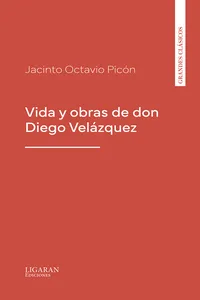 Vida y obras de don Diego Velázquez_cover