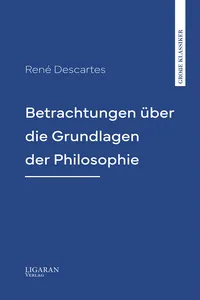 Betrachtungen über die Grundlagen der Philosophie_cover