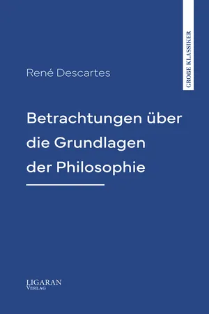 Betrachtungen über die Grundlagen der Philosophie