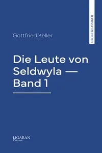 Die Leute von Seldwyla — Band 1_cover