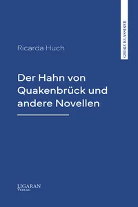 Der Hahn von Quakenbrück und andere Novellen_cover