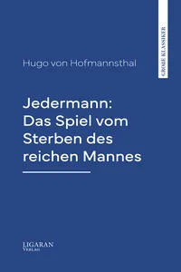 Jedermann: Das Spiel vom Sterben des reichen Mannes_cover
