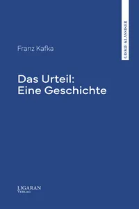 Das Urteil: Eine Geschichte_cover