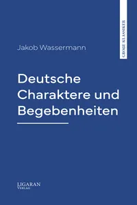 Deutsche Charaktere und Begebenheiten_cover