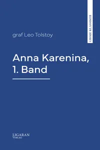 Anna Karenina, 1. Band_cover