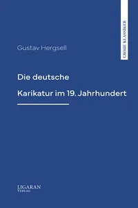 Die deutsche Karikatur im 19. Jahrhundert_cover