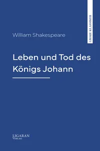 Leben und Tod des Königs Johann_cover