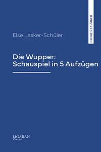 Die Wupper: Schauspiel in 5 Aufzügen_cover