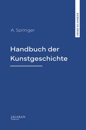 Handbuch der Kunstgeschichte