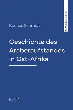 Geschichte des Araberaufstandes in Ost-Afrika