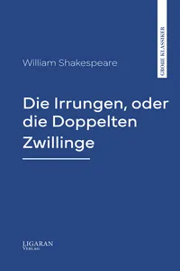 Die Irrungen, oder die Doppelten Zwillinge_cover