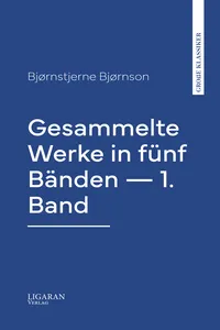 Gesammelte Werke in fünf Bänden — 1. Band_cover