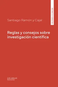 Reglas y consejos sobre investigación científica_cover