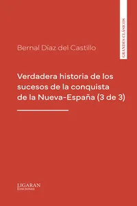 Verdadera historia de los sucesos de la conquista de la Nueva-España_cover