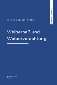 Weiberhaß und Weiberverachtung_cover