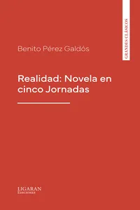 Realidad: Novela en cinco Jornadas_cover