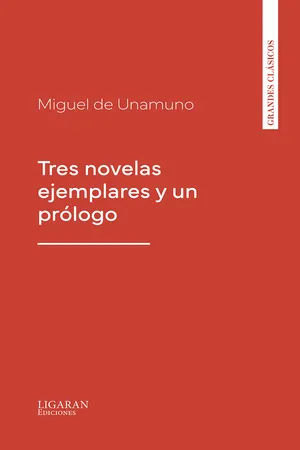 Tres novelas ejemplares y un prólogo