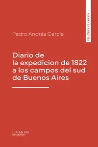 Diario de la expedicion de 1822 a los campos del sud de Buenos Aires_cover