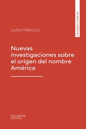 Nuevas investigaciones sobre el origen del nombre América