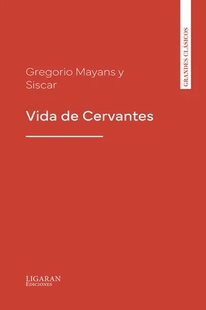 Vida de Cervantes