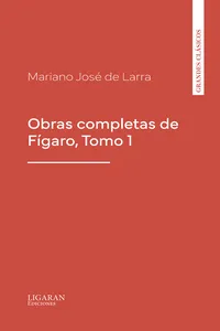 Obras completas de Fígaro, Tomo 1_cover