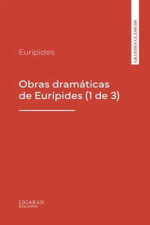 Obras dramáticas de Eurípides (1 de 3)