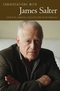 Conversations with James Salter_cover