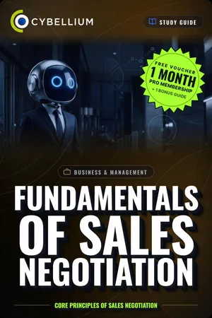 The Fundamentals of Sales Negotiation