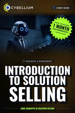 Introduction to Solution Selling