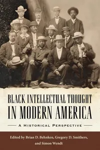 Black Intellectual Thought in Modern America_cover
