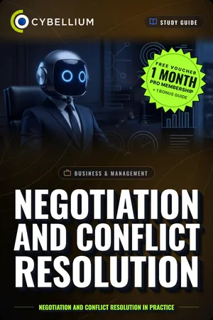 Negotiation and Conflict Resolution