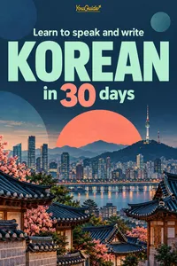 Learn to speak and write Korean in 30 days_cover