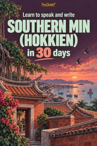 Learn to speak and write Southern Min in 30 days_cover