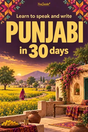 Learn to speak and write Punjabi in 30 days