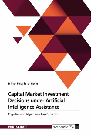 Capital Market Investment Decisions under Artificial Intelligence Assistance