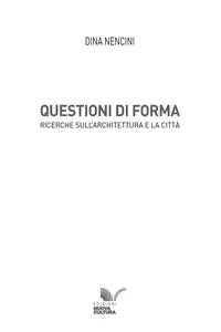Questioni di forma_cover