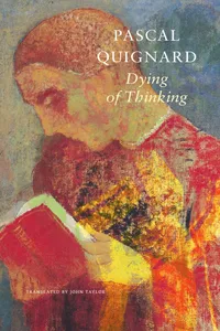 Dying of Thinking_cover