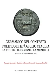 Germanico nel contesto politico di età giulio claudia_cover